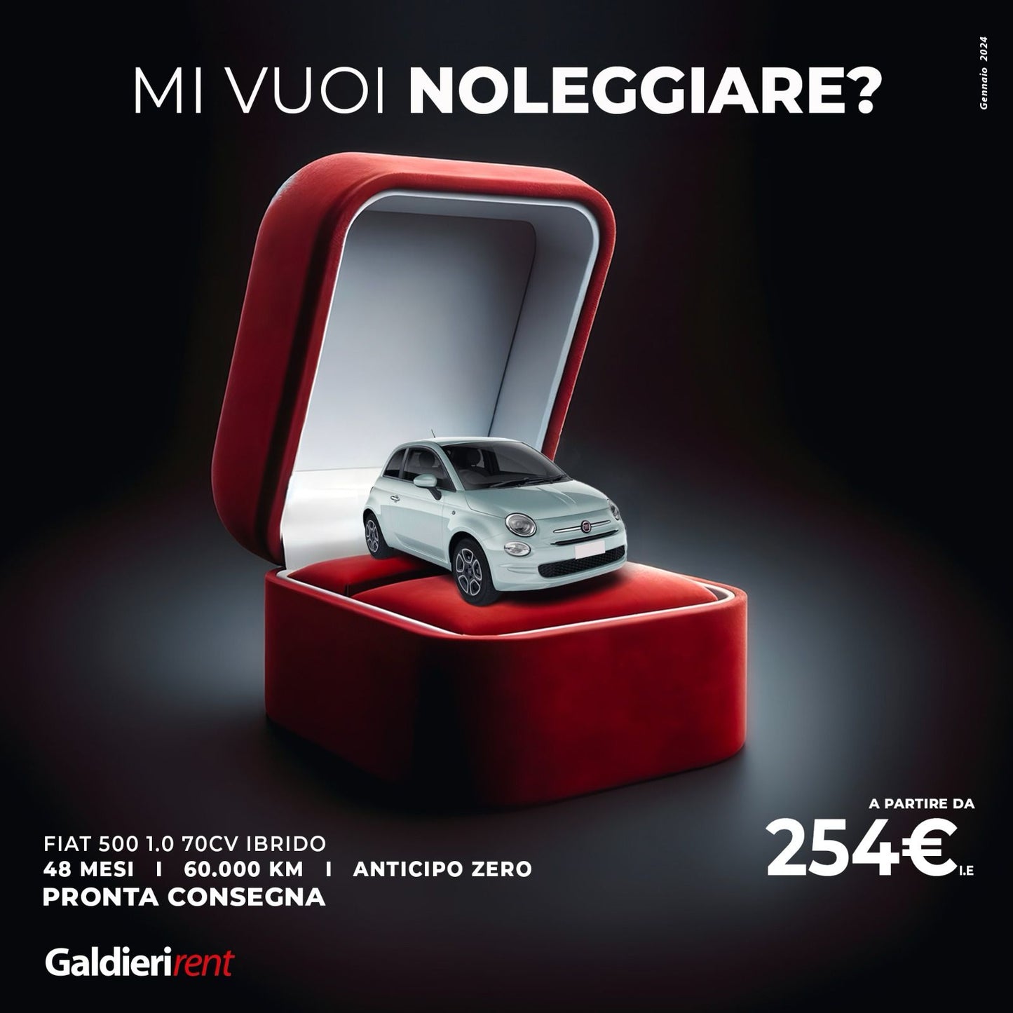 FIAT 500 1.0cc 70cv Ibrido - PROMO - FW/LS