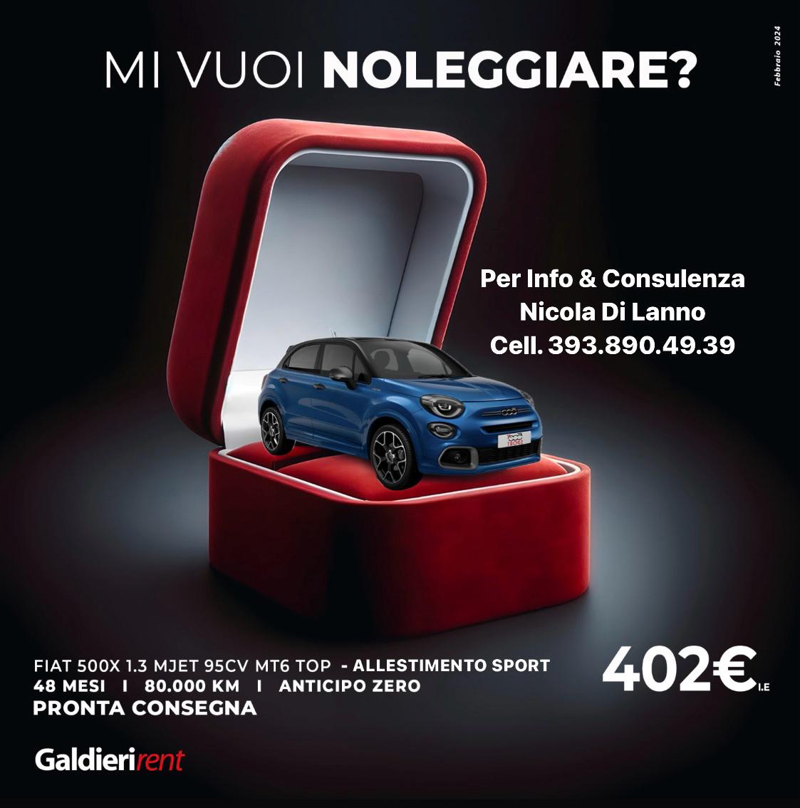 FIAT 500X 1.3cc Multijet 95cv TOP My23 - PROMO - FW/LS