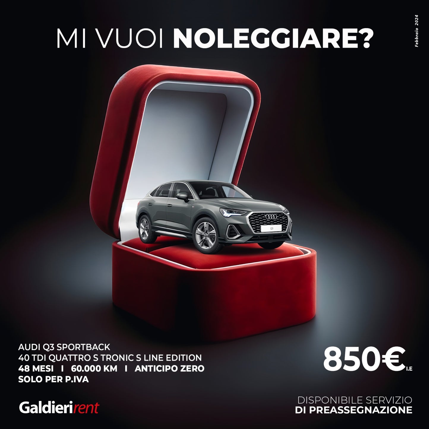 AUDI Q3 Sportback 40 TDI Quattro S tronic S-Line Edition - FW/AV
