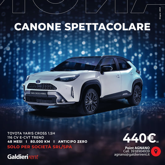 TOYOTA Yaris Cross 1.5 Hybrid 5p. E-CVT TREND - FW/LP