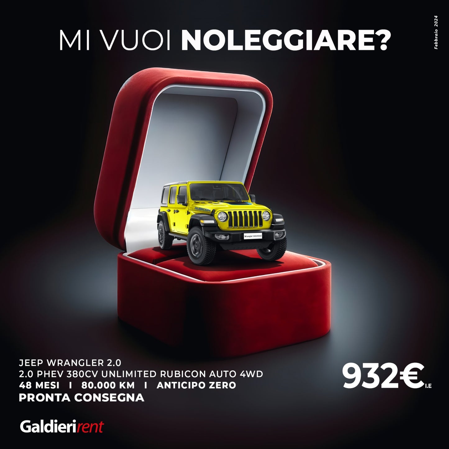 JEEP Wrangler Unlimited 2.0 PHEV 380CV 4WD RUBICON - PROMO -FW/LS